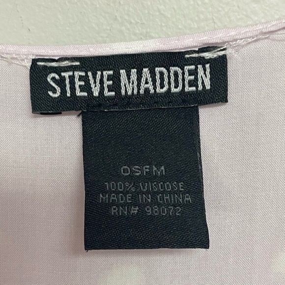 𝅺steve Madden Lavender Tie Dye Open Front Oversized One Size Fits All Kimono - Picture 5 of 6